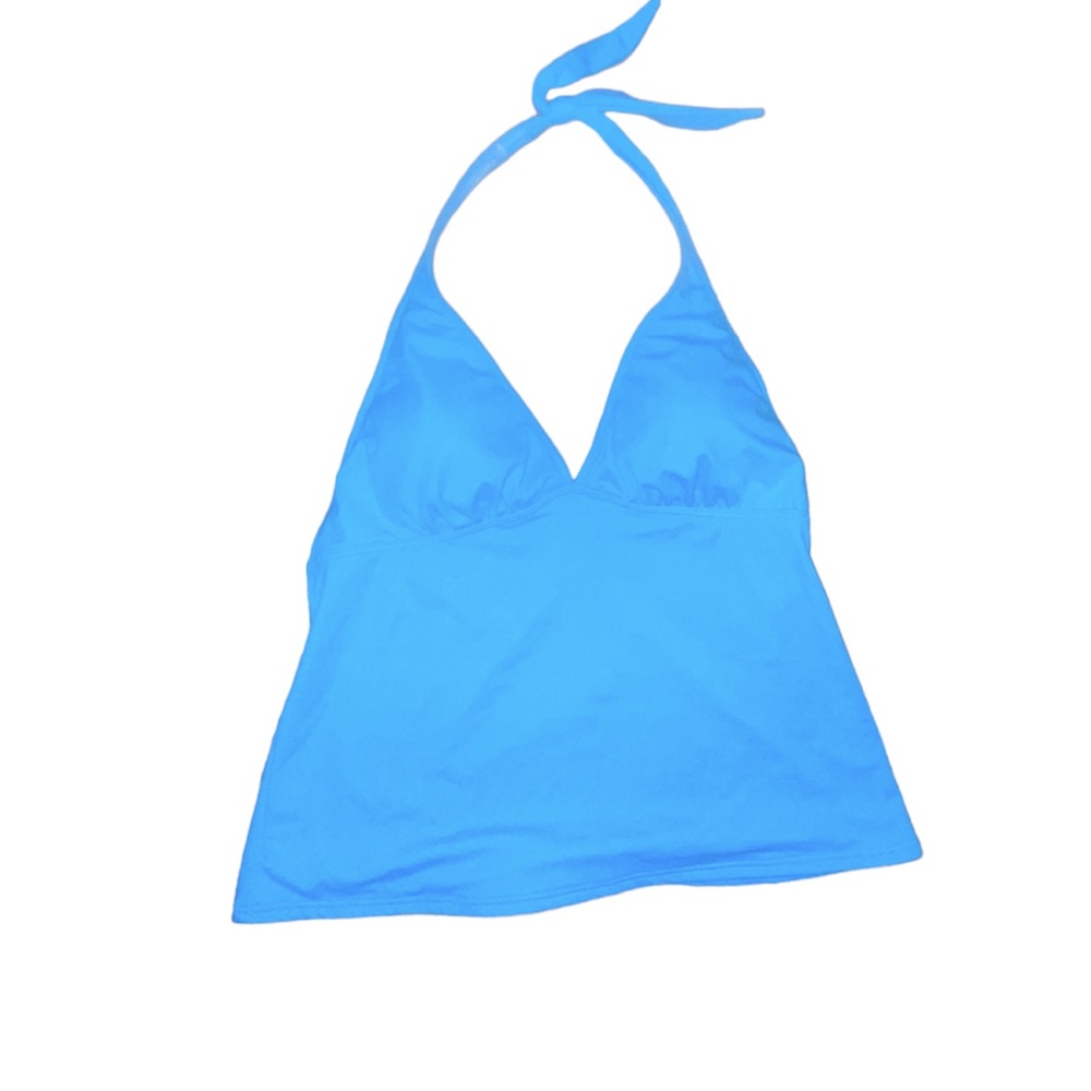 Miraclesuit Turquoise Plus Size 14 Tankini Halter Top